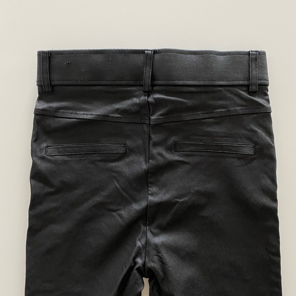 Zara Skinny Fit Coated Pants (Leather-like) - Picture 2 of 2